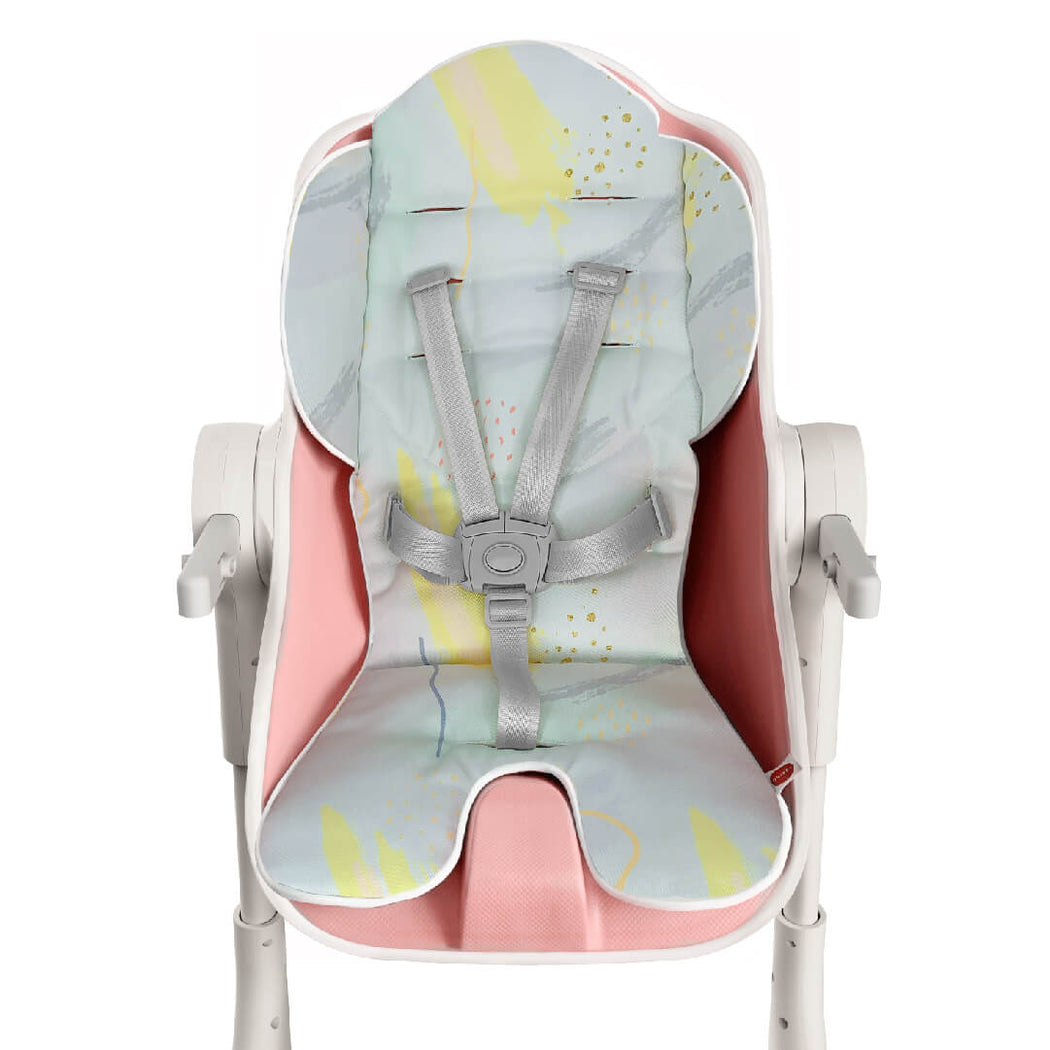 Cocoon Z High Chair | Lounger + Seat Liner Combo - Cotton Candy Pink