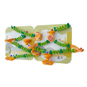 VertiPlay Dino Quest Marble Run - with Magnetic Stick-On Playboard