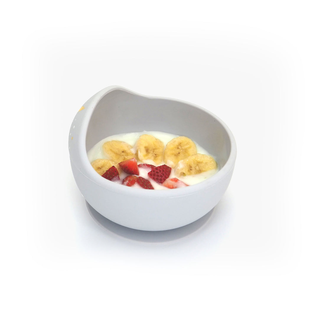 Baby Bowl & Spoon - Earl Grey
