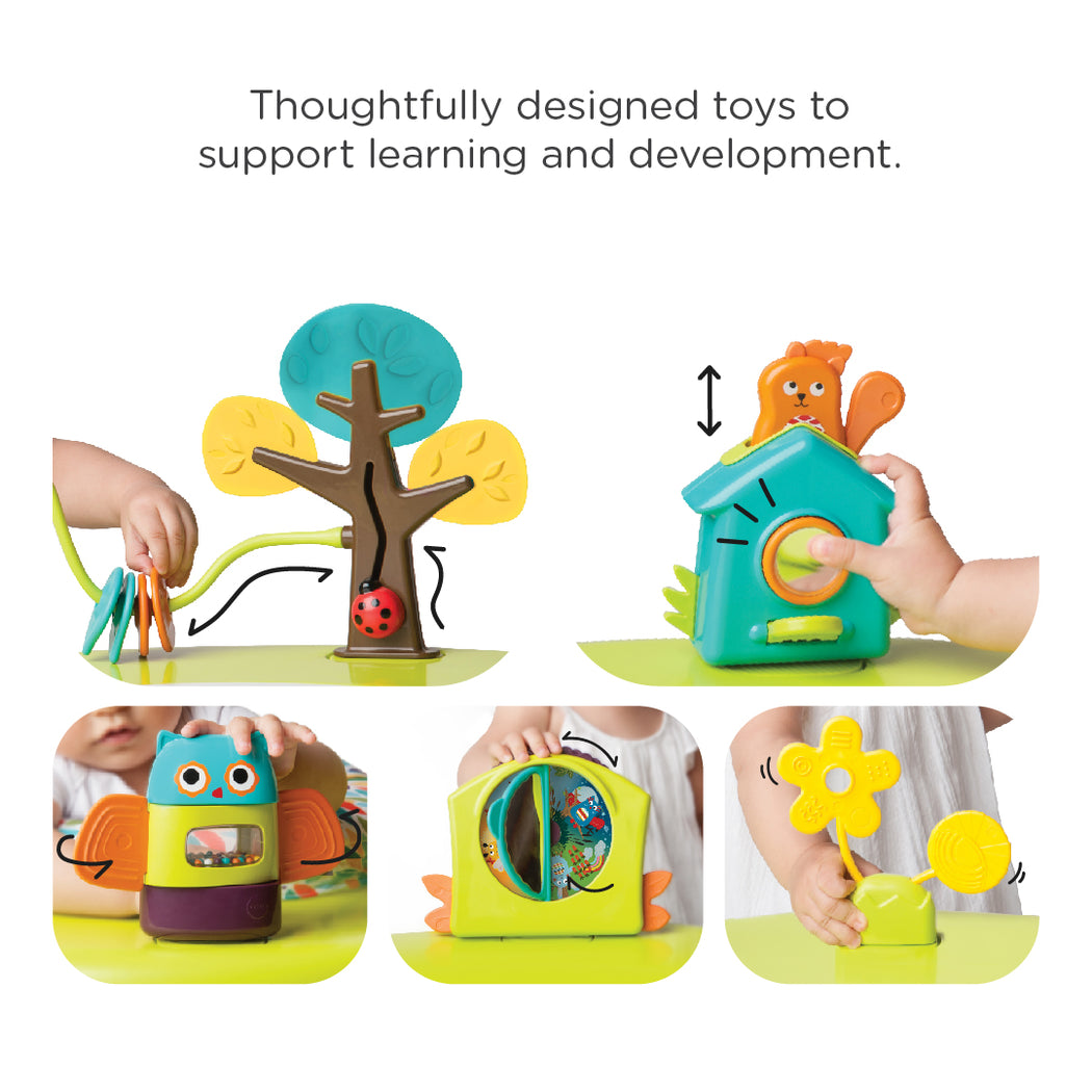 PortaPlay Convertible Activity Center - Forest Friends