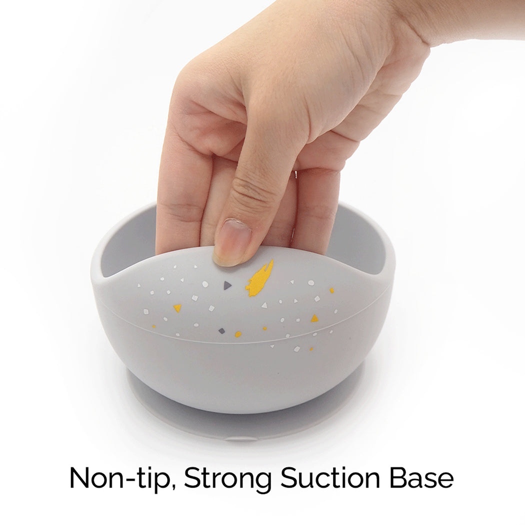 Baby Bowl & Spoon - Earl Grey