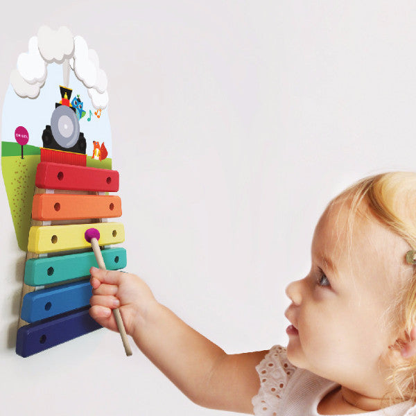 VertiPlay Wall Toy: Musical Rail Track