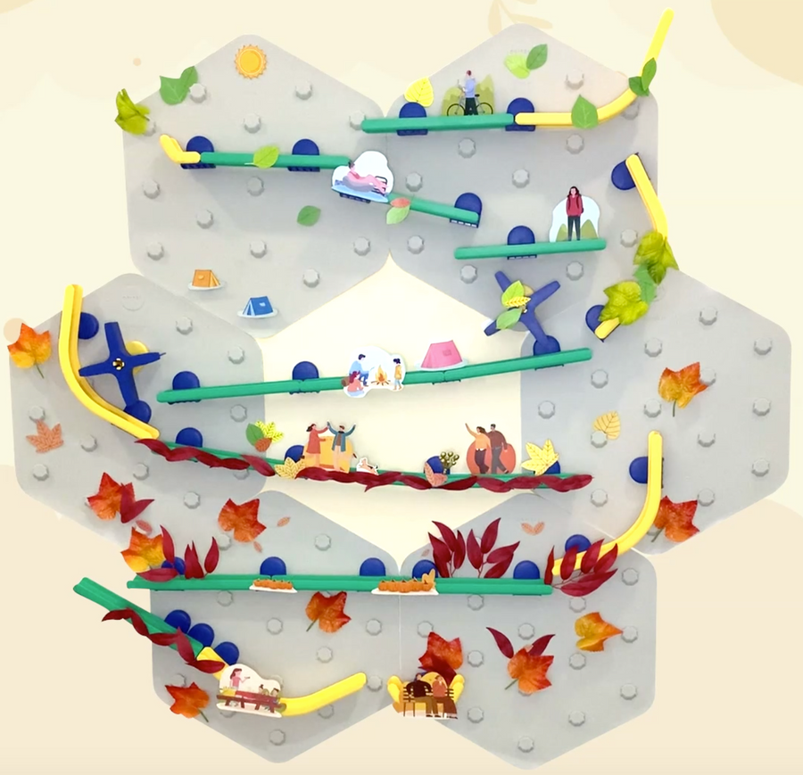 Five easy steps to create the BEST marble run! [Fall Edition]
