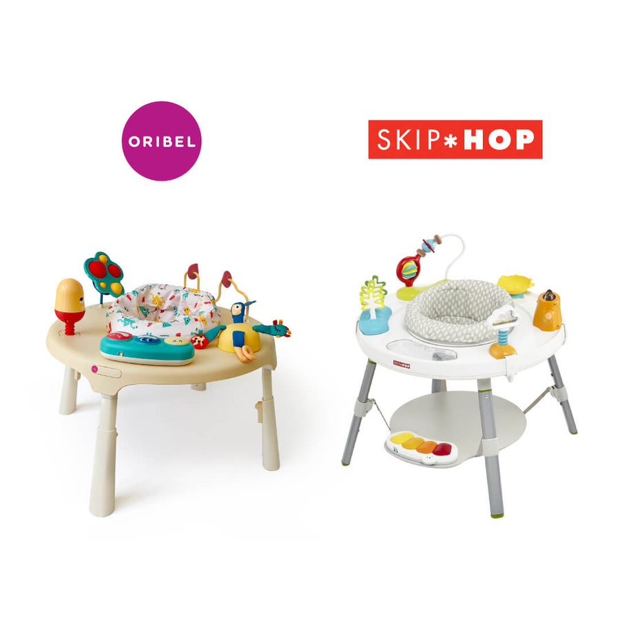 Oribel or SkipHop: Compare the leading Baby activity centers
