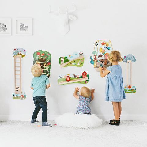 Sensory Walls help in overall Child development Oribel