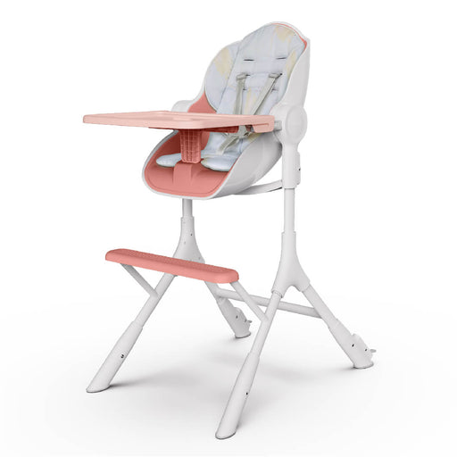 Cocoon Z High Chair | Lounger + Seat Liner Combo - Cotton Candy Pink