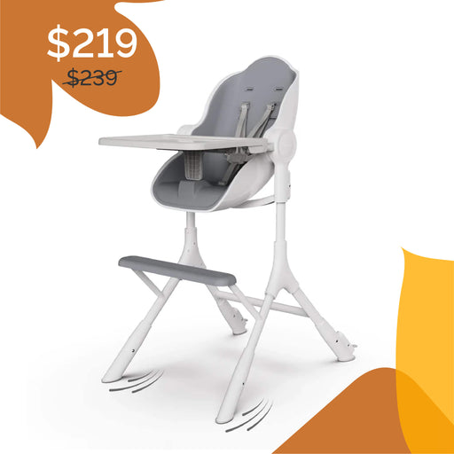 Cocoon Z High Chair | Lounger - Ice Grey