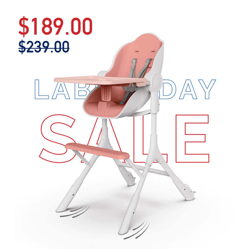 Cocoon Z High Chair | Lounger - Cotton Candy Pink