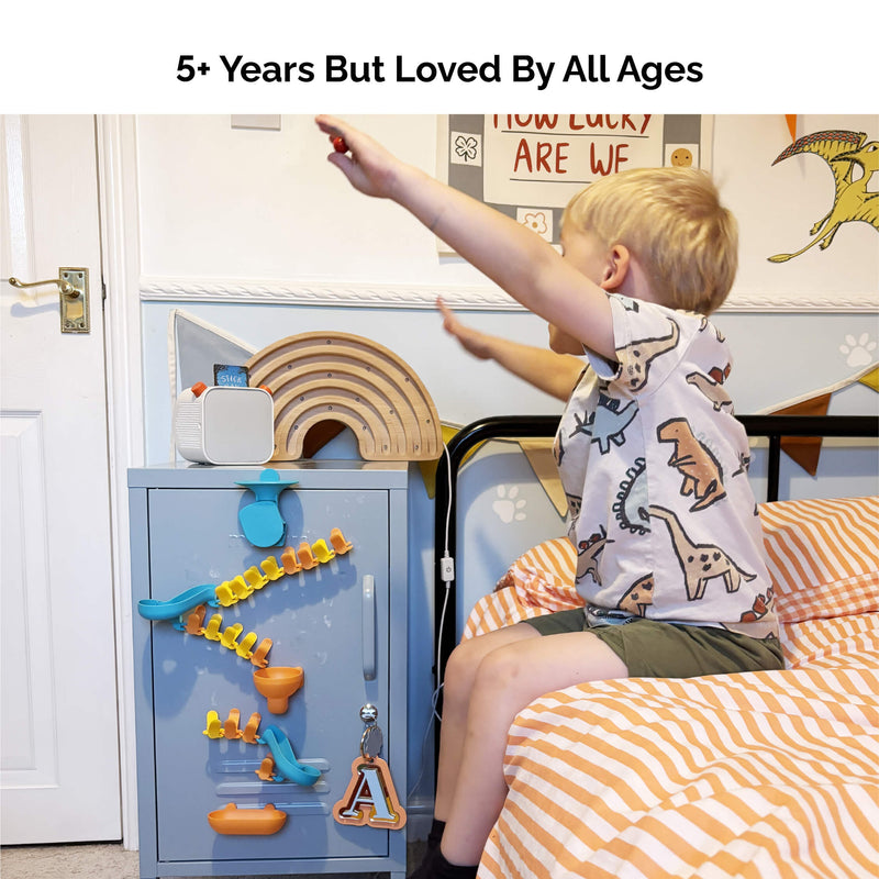 VertiPlay Magnetic Marble Run - Builder Set for any magnetic surface