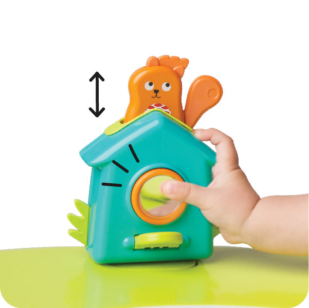 PortaPlay Toy- Popping Squirrel Secondary image