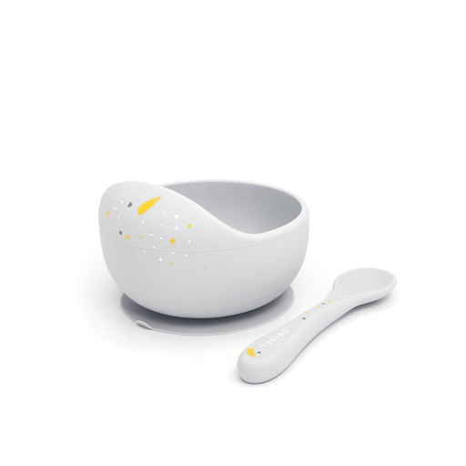 Baby Bowl & Spoon - Earl Grey