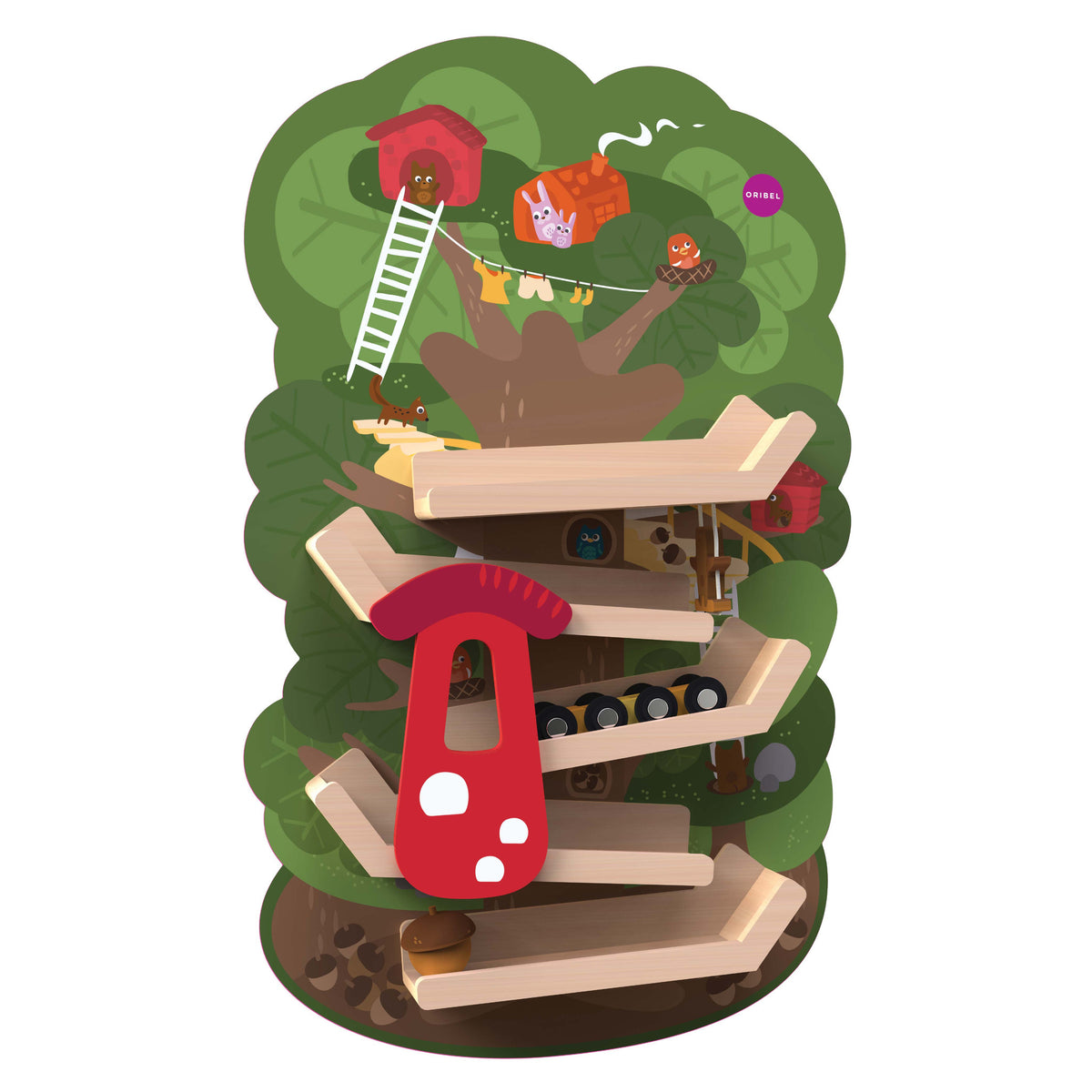 VertiPlay Wall Toy: Tree Top Adventure Main image