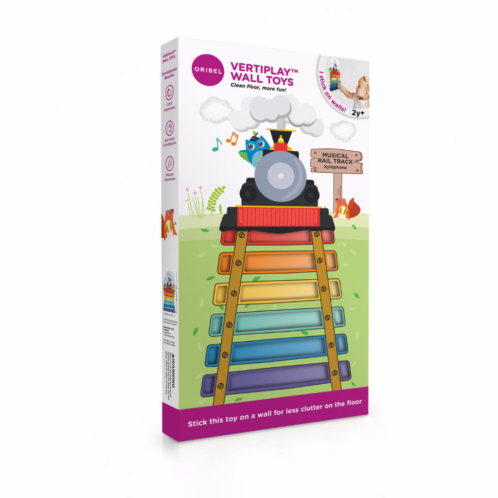 VertiPlay Wall Toy: Musical Rail Track