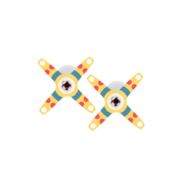 Pin-wheel tracks | Build your own Marble Run Or, Extend it!